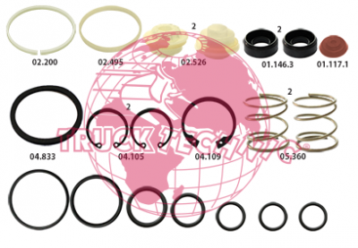 REP. PEDAL DE FRENO FH13