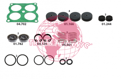 REP. VALVULA 4 VIAS PARCIAL